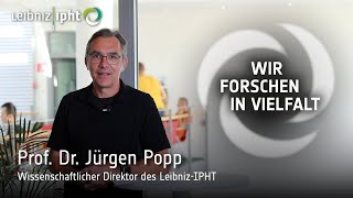 Wir forschen in Vielfalt  Prof Jürgen Popp [upl. by Casi]