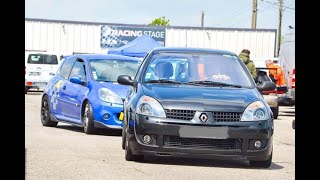 Clio 2 rs vs Clio 4 rs Track Lurcy Levis 14052023 13 [upl. by Morris]