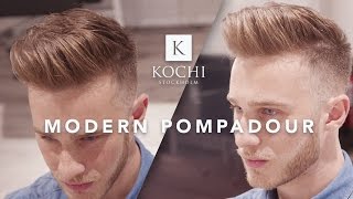 Men´s Hairstyles 2017  Modern Pompadour [upl. by Pavlish]