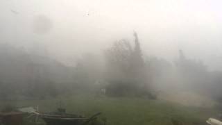 Downburst Westerhaar 5 may 2015 [upl. by Eldrida286]