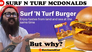 McDonalds Canada Remix Menu Review  Surf N Turf Burger amp Chicken Cheeseburger Gone Wild [upl. by Ahsikar]