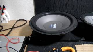 12quot 30cm Magnat BS33 Subwoofer Test Xmax 120 bis 20Hz an Emphaser EA1450XT [upl. by Carothers]