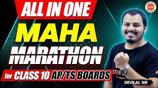 All in one Maha Marathon for Class 10  APTS Boards  Devilal sir [upl. by Gaeta]