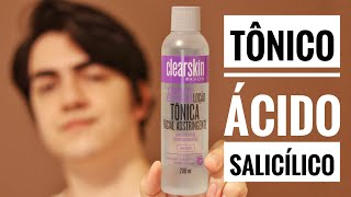 Tõnico Avon com Ácido Salicílico Clearskin Tônico Adstrigente [upl. by Malia267]