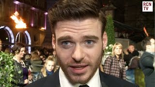 Richard Madden Interview Cinderella Premiere [upl. by Burget353]