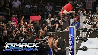 The Street Profits and Kevin Owens repel The Bloodline SmackDown highlights Sept 20 2024 [upl. by Sirkin]