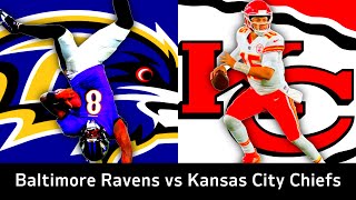 Chiefs vs Ravens Full Game [upl. by Addia]