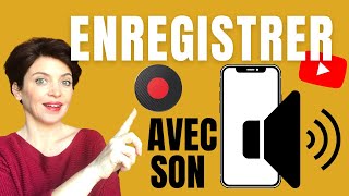 Comment ENREGISTRER son ecran IPHONE avec le SON  enregistrer ECRAN iphone avec VOIX [upl. by Azeria873]