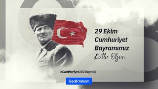 Cumhuriyetimizin 101 Yılı Kutlu Olsun [upl. by Pinchas670]