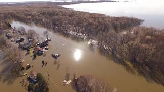 inondation Pierreville 2019 [upl. by Lacram]