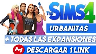 DESCARGAR THE SIMS 4 ULTIMA VERSIÓN  URBANITAS  TODAS LAS EXPANSIONES  2017 [upl. by Lucey681]