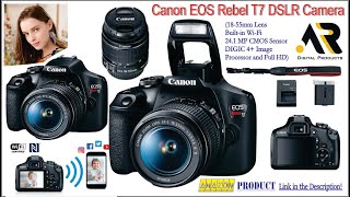 Canon EOS Rebel T7 DSLR Camera AR Digital Products [upl. by Eremahs]