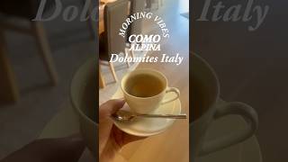 Mornings at COMO Alpina Dolomites luxury travel kids italy [upl. by Burleigh]