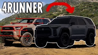 I Redesign The 2025 TOYOTA 4RUNNER And Made It BETTER [upl. by Cristine]