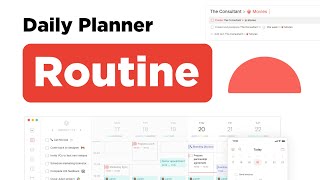 Routine A Beautiful Daily Planner Tool [upl. by Hallie]