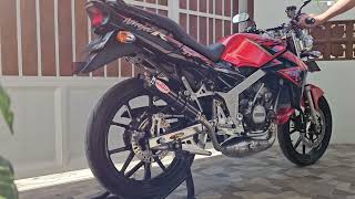 NINJA R KNALPOT CHAMBER AHAU 1 X SILINCER HBY THAILAND [upl. by Nohsram]