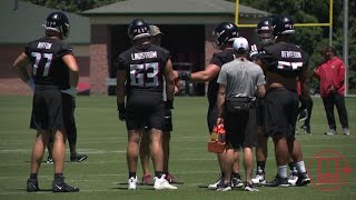 Atlanta Falcons wrap up mandatory minicamp  Raw video [upl. by Rafiq253]