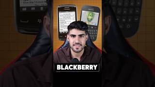 How BlackBerry Lost Its Crown The Rise amp Fall of a Mobile Giant 📉 business blackberry smartphone [upl. by Akinnor670]