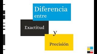 ¿Cuál es la diferencia entre exactitud y precisión [upl. by Llenrev]