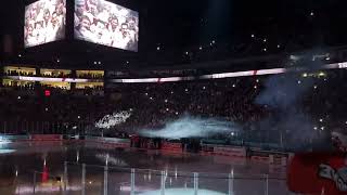 FULL SHOW Kölner Haie KEC letztes Vorrunden Die komplette Einlaufshow Ehrung und Schweigeminute 4k [upl. by Ahsiniuq]