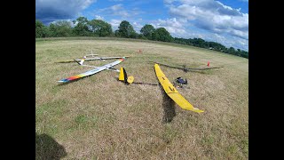 Milson RC Glider Aerotow event2024  Multiplex Kurt Rc glider 24 [upl. by Aiekram]