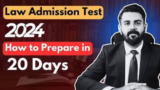 How to prepare LAT 2024 in 20 Days  HEC LAT Test 2024 by The Law Channel [upl. by Zerlina]