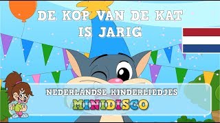 DE KOP VAN DE KAT  Kinderliedjes  Liedjes voor Peuters en Kleuters  Minidisco [upl. by Anoed724]