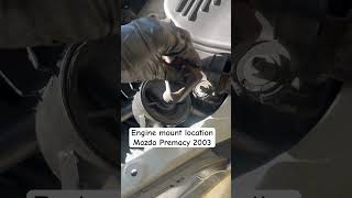 Mazda Premacy 2003 Engine Mount  reels mazda enginemount mechanic shorts [upl. by Hewes]