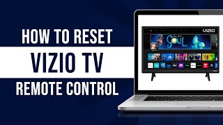 How to Reset Vizio TV Remote Control Tutorial [upl. by Moises870]