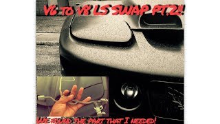 V6 TO V8 LS SWAP PART 2 [upl. by Eada625]