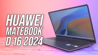 MateBook D 16 2024 comè fatto il nuovo notebook HUAWEI [upl. by Ivzt]