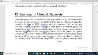 100 enzymes enzyme in clinical diagnosis isoenzymes [upl. by Brandt]