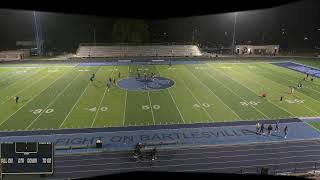 Bartlesville High School vs Stillwater High School Mens Varsity Football [upl. by Eiramik]