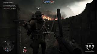 Battlefield 1 Conquest Gameplay Multiplayer No Commentary [upl. by Coffey925]