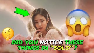 😨 10 Things You Probably Didnt Notice In quotJENNIE  SOLO MVquot jenniesolo jennie [upl. by Nwahsel897]