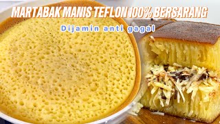 MARTABAK MANIS TEFLON ALA ABANG2  100 BERSARANG EMPUK LEMBUT DAN KENYAL [upl. by Artemas]