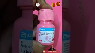 GTN Sorbitrate cr 26 in Hindi  Nitroglycerin 26 tablet  Medicines to prevent heart attack [upl. by Jaan264]