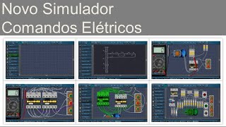 Novo Software Simulador Comandos Elétricos [upl. by Eardnaed235]