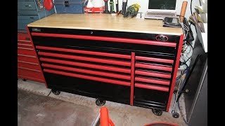 Building a Hutch for my Husky 60X24 inch Tool Box Part 1 [upl. by Heim]