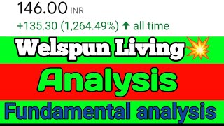 Welspun Living share analysis🪀Welspun Living share fundamental analysis [upl. by Sesiom]