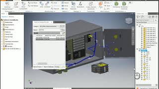 Insert components from Electrical Catalog into Inventor [upl. by Nomelihp]