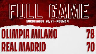 Olimpia Milano  Real Madrid FULL GAME [upl. by Nivla]