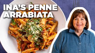 The Barefoot Contessas Penne Arrabiata  Barefoot Contessa Cook Like a Pro  Food Network [upl. by Aleac]