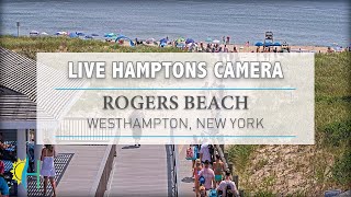 Hamptonscom  LIVE Rogers Beach Westhampton New York [upl. by Bigod]