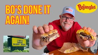 Reviewing Bojangles new Sausage Bo Berry Biscuit [upl. by Tedd]