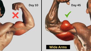 Best Exercises to Get BIGGER BICEPS in 45 Days  Bicep Workout [upl. by Giannini574]