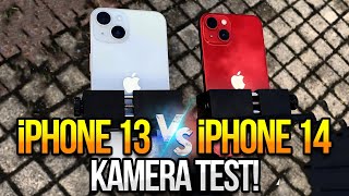 iPhone 14 vs iPhone 13 kamera testi [upl. by Makell]