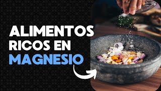 Alimentos ricos en magnesio [upl. by Peyter]