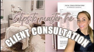 How to Master the Client Consult  Skin Analysis As An Esthetician [upl. by Allare]