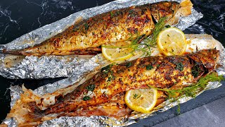 Juicy OvenBaked Mackerel Recipe In Foil  Ready In Just 30 Minutes [upl. by Sarat408]